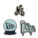 Набір пінів New Era NE 3 PIN GIFT SET 1 NEWERA SL silver 60758544-NE фото 1