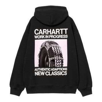 Худі Carhartt WIP HOODED SEAN HAMILTON SWEAT black I036374.89XX фото