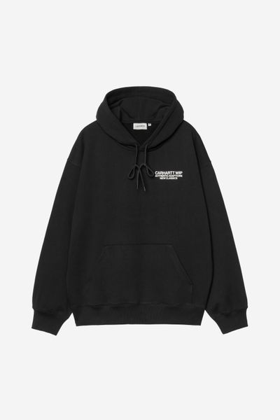 Худі Carhartt WIP HOODED SEAN HAMILTON SWEAT black I036374.89XX фото