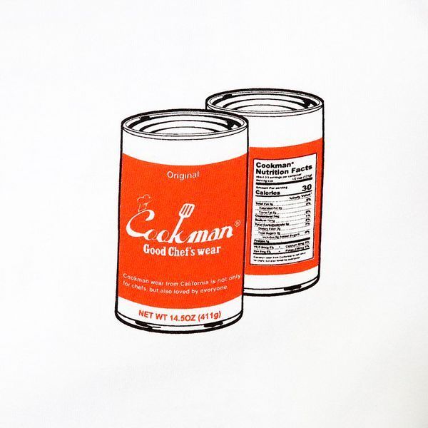 Футболка Cookman T-SHIRTS nutrition facts white 231-21052-10 фото