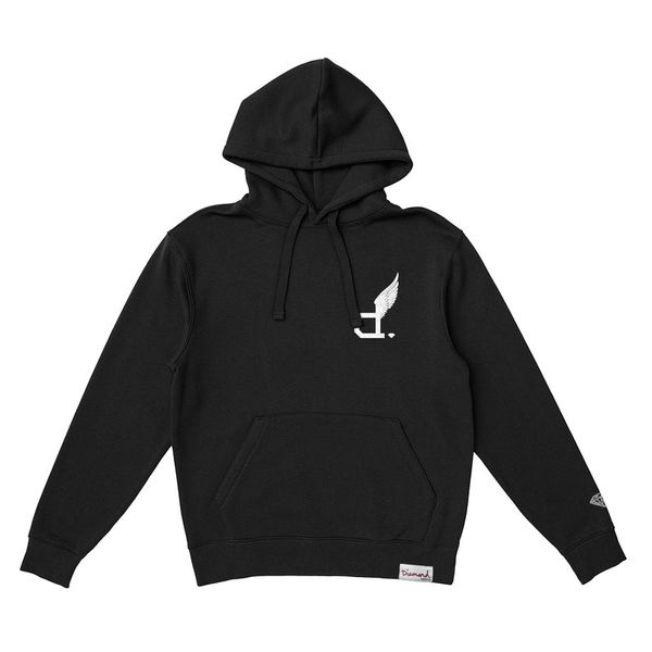 Худі Diamond VARSITY WINGS HOODIE BLACK D23DMPF002-BLK фото