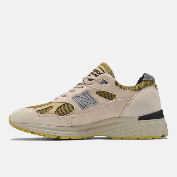 Кросівки New Balance 991V2 MADE IN UK white, beige U991PW2 фото