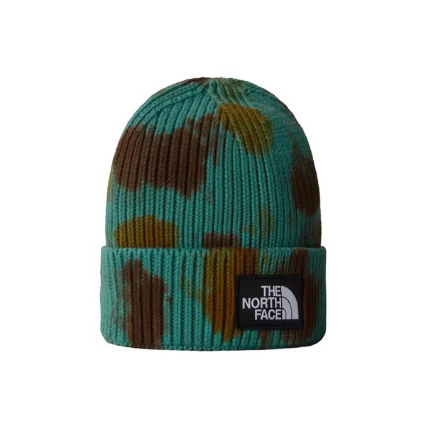 Шапка The North Face TIE DYE LOGO BOX BEANIE Oxidized Bronze/Apricot Glaze NF0A7WJI307 фото