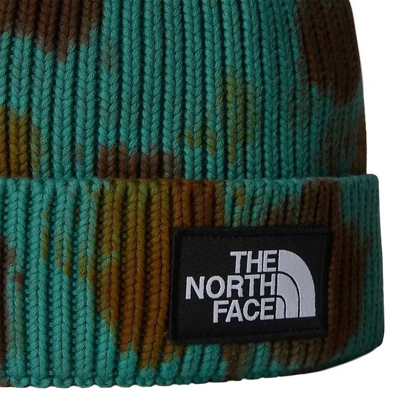 Шапка The North Face TIE DYE LOGO BOX BEANIE Oxidized Bronze/Apricot Glaze NF0A7WJI307 фото