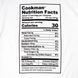 Футболка Cookman T-SHIRTS nutrition facts white 231-21052-10 фото 3