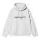 Худі Carhartt WIP HOODED CARHARTT SWEAT Ash Heather / Cozy Purple I030547.3PNXX фото 1