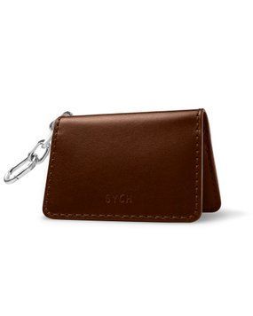 Кардхолдер (карабін) SYCH CARD_HOLDER_CARABINER brown CH-001-CB-BRW фото
