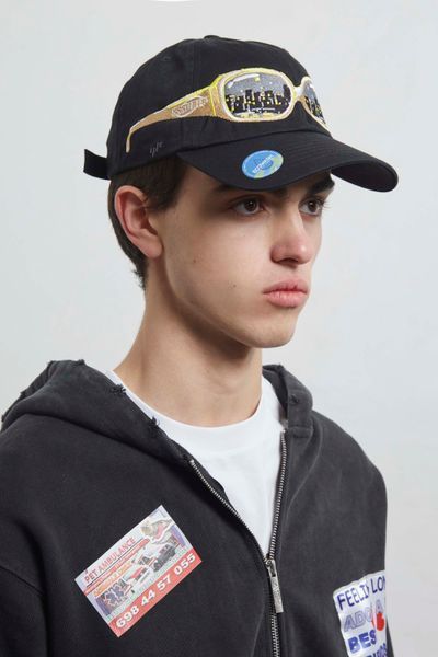 Кепка SSSTUFFF CAP "I WEAR GLASSES" black CO-CAP01-X1 фото