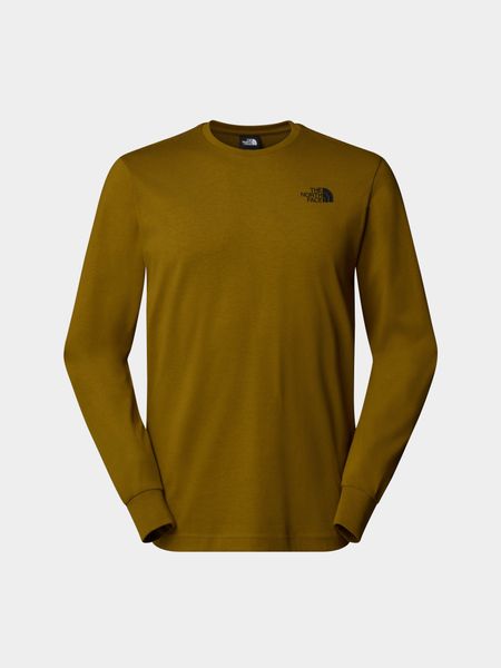 Лонгслів The North Face L/S REDBOX TEE Moss Green NF0A87NN1OB фото