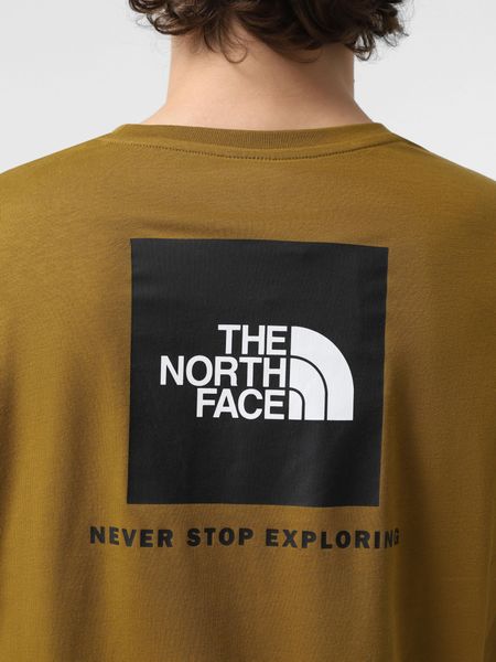 Лонгслів The North Face L/S REDBOX TEE Moss Green NF0A87NN1OB фото