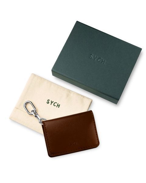 Кардхолдер (карабін) SYCH CARD_HOLDER_CARABINER brown CH-001-CB-BRW фото