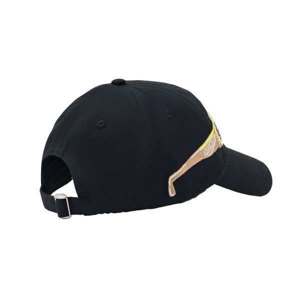 Кепка SSSTUFFF CAP "I WEAR GLASSES" black CO-CAP01-X1 фото