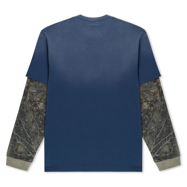 Лонгслів Ripndip SIC DOUBLE LONG SLEEVE Slate / Camo RNDSUM26103 фото