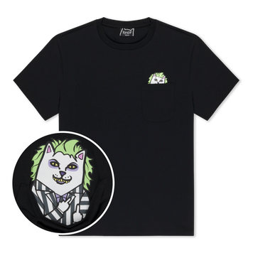 Футболка Ripndip BUG DRANK NERM POCKET TEE black RNDFALL26151 фото