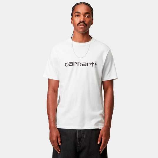 Придбати Футболка Carhartt WIP S/S SCRIPT T-SHIRT white/black