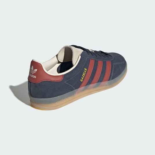 赤　青　紫　R U C Придбати Кросівки Adidas GAZELLE INDOOR legend ink (JH5404) в Україні