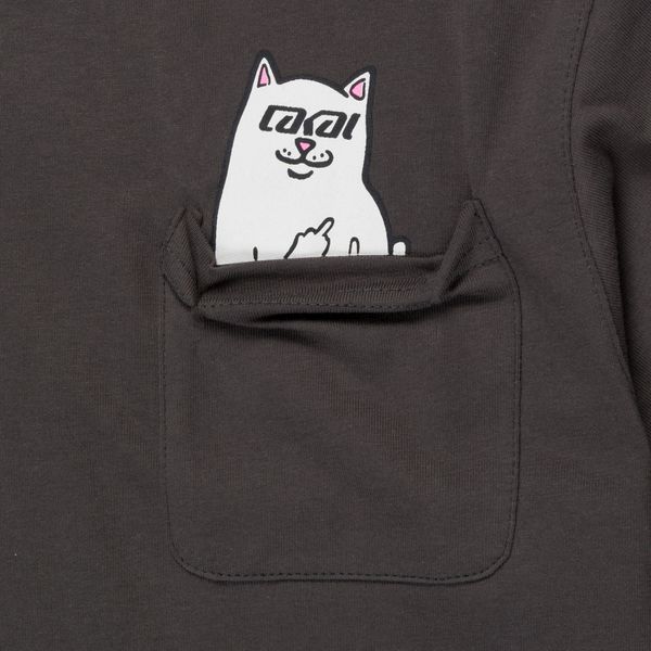 Футболка LAKAI LORD NERM POCKET TEE dark ATEES26Q1-003-DKGRY фото