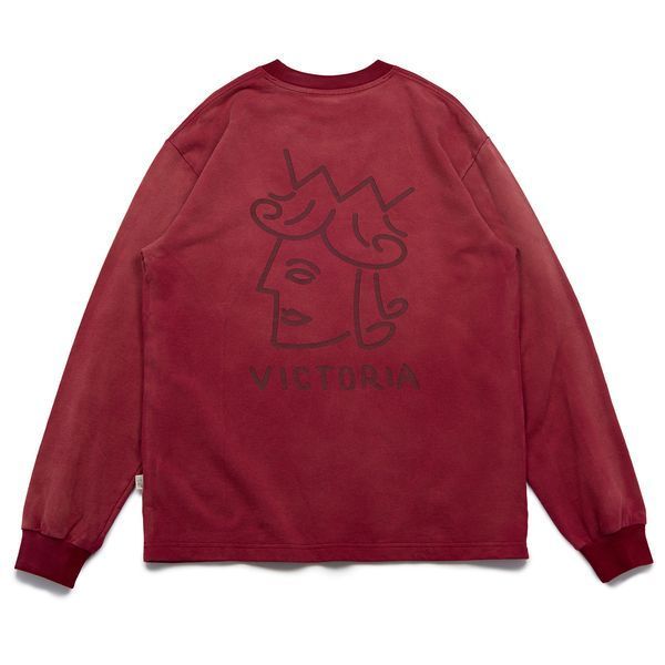 Лонгслів Victoria Hk SUNFADED QH L/S TEE faded rose 2621006-FDRD фото