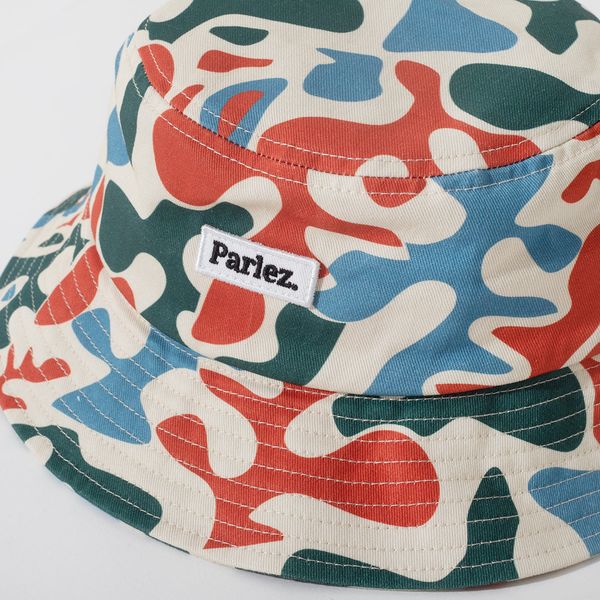 Панама Parlez PUERTO BUCKET HAT camo multi PARSS24119 фото