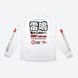 Лонгслів DGK TURBINE RACING JERSEY white cts-1037-005 фото 4