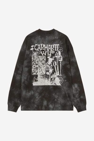 Лонгслів Carhartt WIP L/S RADIATE T-SHIRT yosemite / obsidian I036251.3Q7XX фото