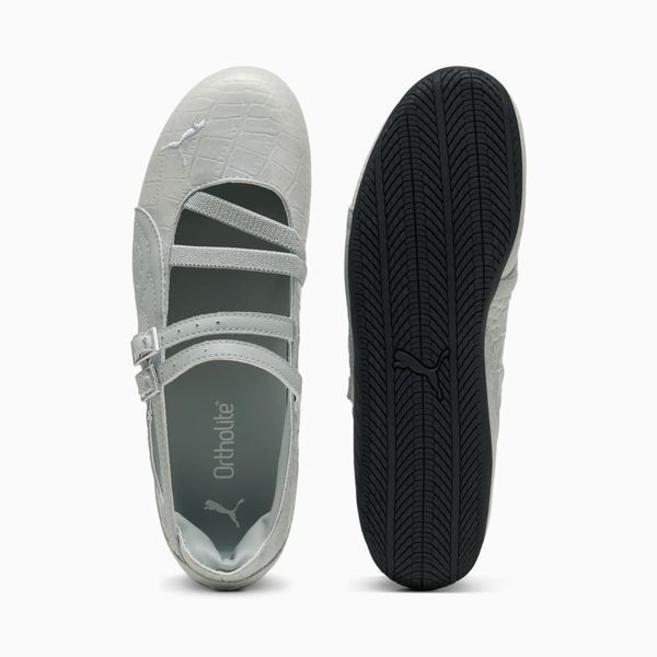 Балетки Puma SPEEDCAT BALLET CROC White-Vapor Gray 405327-02 фото