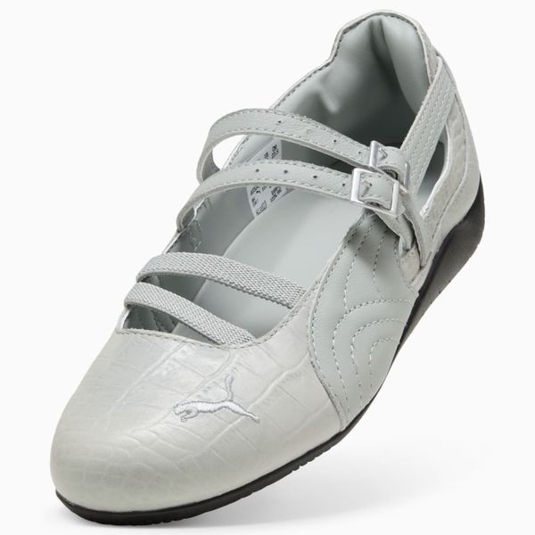 Балетки Puma SPEEDCAT BALLET CROC White-Vapor Gray 405327-02 фото