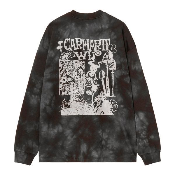 Лонгслів Carhartt WIP L/S RADIATE T-SHIRT yosemite / obsidian I036251.3Q7XX фото