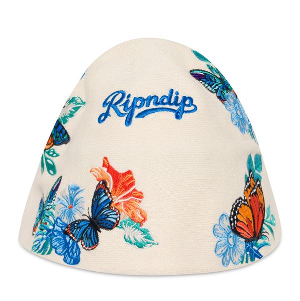 Панама Ripndip LOS RIPNDIP CROCHET BUCKET HAT Off White RNDSUM24199 фото