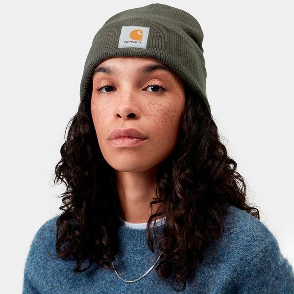 Шапка Carhartt WIP SHORT WATCH HAT shungite I036962.3TEXX фото