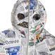 Худі SSSTUFFF NEWSPAPER HOODIE white FW26-HOD05-wht фото 3