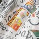Худі SSSTUFFF NEWSPAPER HOODIE white FW26-HOD05-wht фото 8