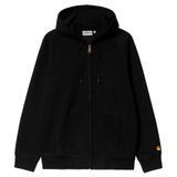 Худі Carhartt WIP HOODED CHASE JACKET black/gold I033664.00FXX фото
