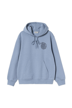 Худі Carhartt WIP HOODED SPIRAL SWEAT gentle blue I036376.3HXXX фото