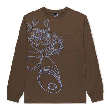 Лонгслів Ripndip ROKKUNERM LS dusty brown RNDFALL26124 фото