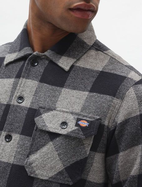 Сорочка Dickies NEW SACRAMENTO SHIRT grey melange DK0A4XDZGYM1 фото