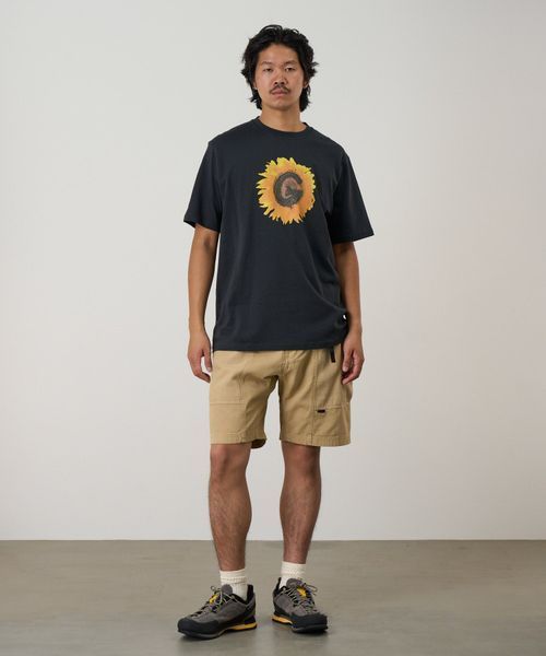 Футболка Gramicci G-FLOWER TEE vintage black (G6SU-T103-VTBK) G6SU-T103-VTBK фото