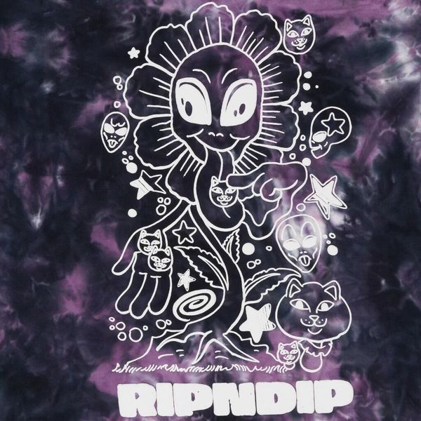 Худі Ripndip Dance Forever Hoodie Black / Orchid Tie Dye RND9739 фото