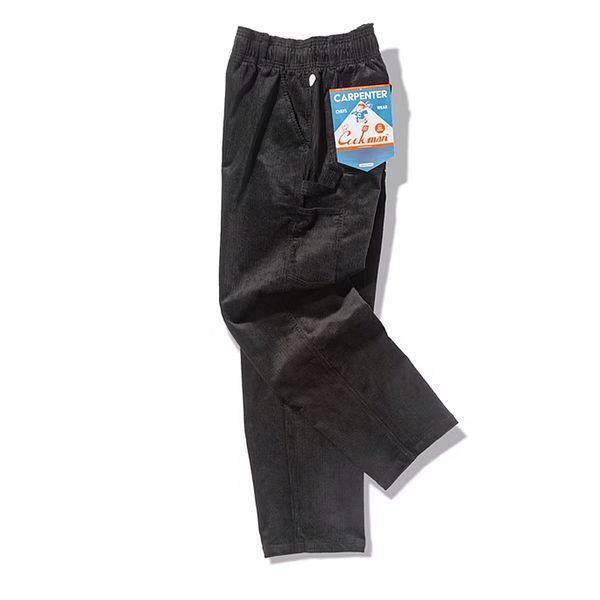 Штани Cookman CARPENTER&rsquo;S PANTS corduroy black 231-53824-18 фото