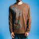 Лонгслів Ripndip ROKKUNERM LS dusty brown RNDFALL26124 фото 2