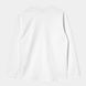 Лонгслів Carhartt L/S Chase T-Shirt White / Gold I026392 фото 4
