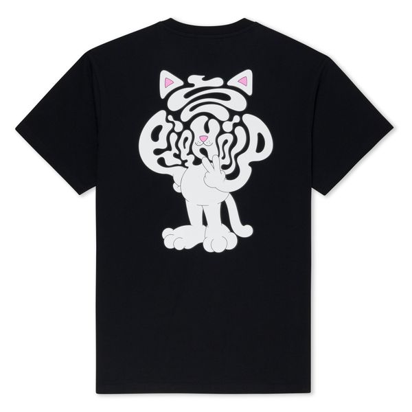 Футболка Ripndip MICROWAVE TEE Black (RNDSPR24153) RNDSPR24153 фото