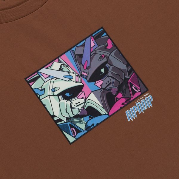 Футболка Ripndip NERMBOTS TEE Brown RNDSUM26138 фото