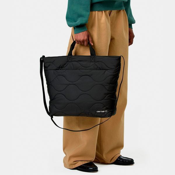 Сумка Carhartt WIP SKYE TOTE BAG black / wax I037003.K02XX фото