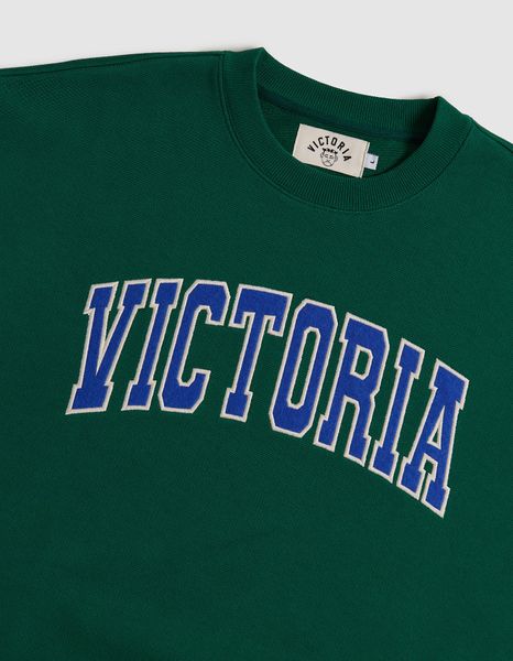 Світшот Victoria HK VARSITY SWEATSHIRT green 2422003-GREEN фото