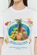 Футболка SSSTUFFF SCENTED FRUITS TEE (BANANA) white CO-TEE04 фото 3