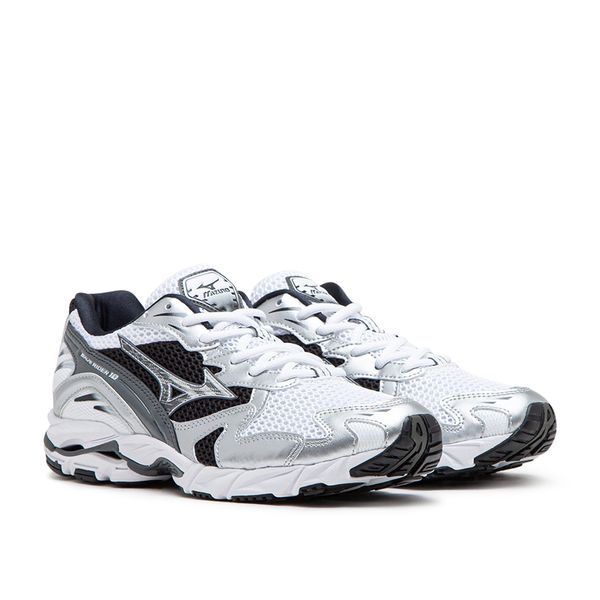 Кросівки для бігу Mizuno Running Wave Rider 10 White/Silver/Black D1GA210405 фото