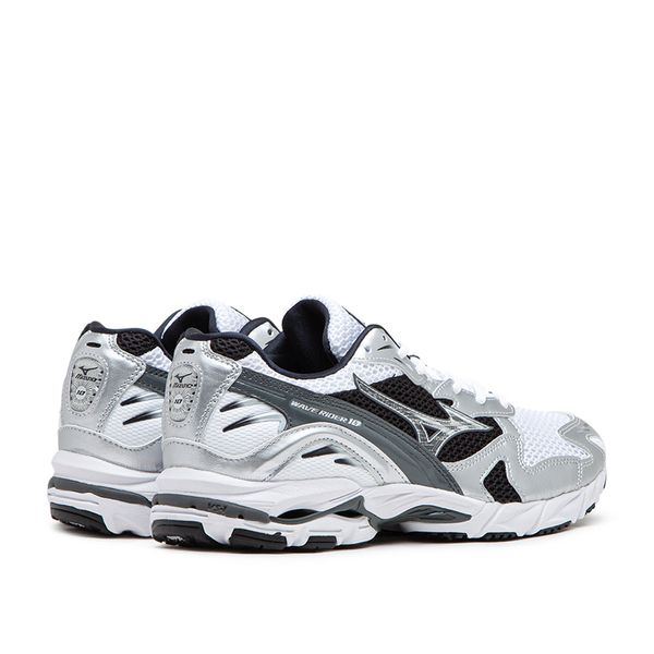 Кросівки для бігу Mizuno Running Wave Rider 10 White/Silver/Black D1GA210405 фото