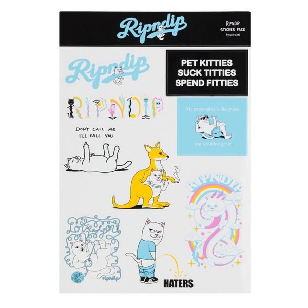 Стікерпак Ripndip LOS RIPNDIP STICKER SHEET Multi RNDSUM24231 фото