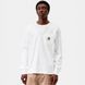Лонгслів Carhartt WIP L/S POCKET T-SHIRT white I030437.02XX фото 3